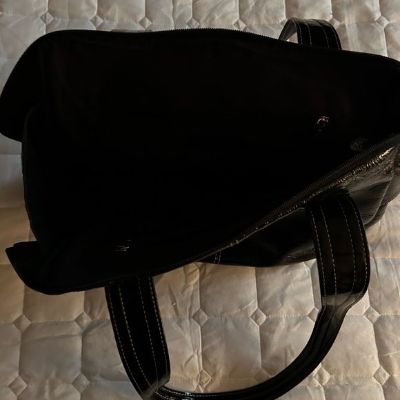 Casual Corner Genuine leather black purse - Picture 4 of 12